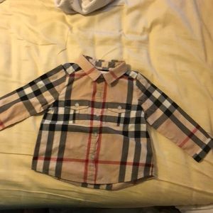 Boys Burberry shirt
